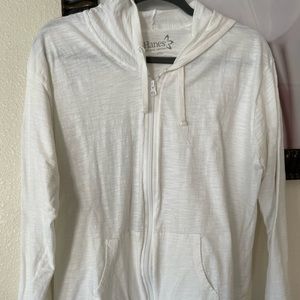 Hanes zip up hoodie